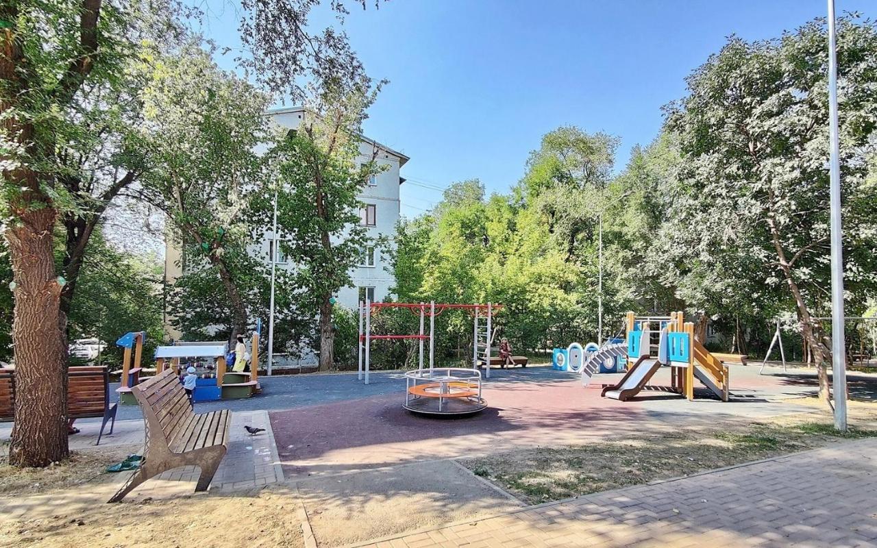 Апартаменты 10-Й Микрорайон, 5А Almatı Dış mekan fotoğraf